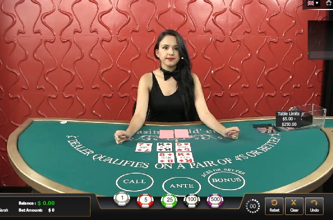 Live Dealer Casino Holdem Live Game